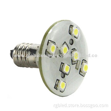 Amusement LED Lamp, E14, 1.0W, AC 60/24V, 12pcs, 3528SMD